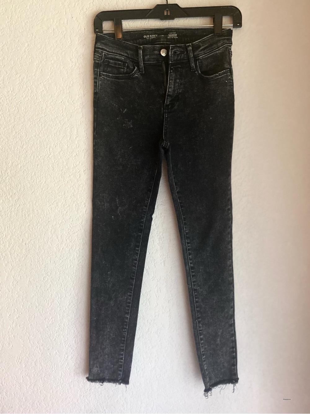 Old Navy Black Washed Skinny Jeans for Kids